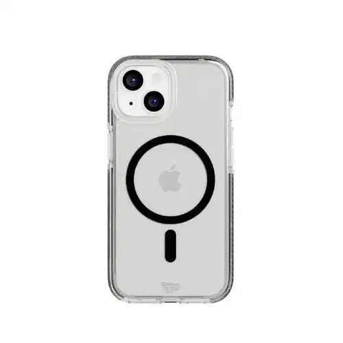 Tech21 Evo Crystal MagSafe Case for iPhone 15 - White