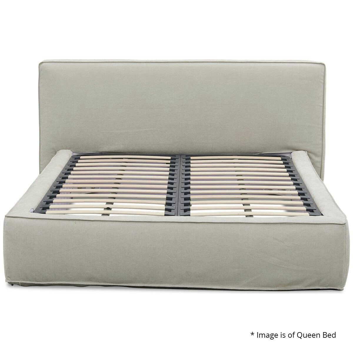 Kalona MONTEVERDE King Bed Base & Bedhead Pearl