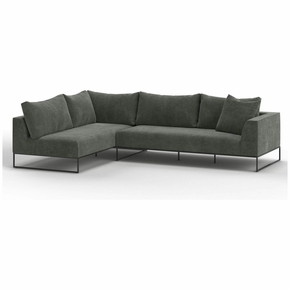 Kalona Vaeroy Modular Four Seater Right Facing Sofa Pewter