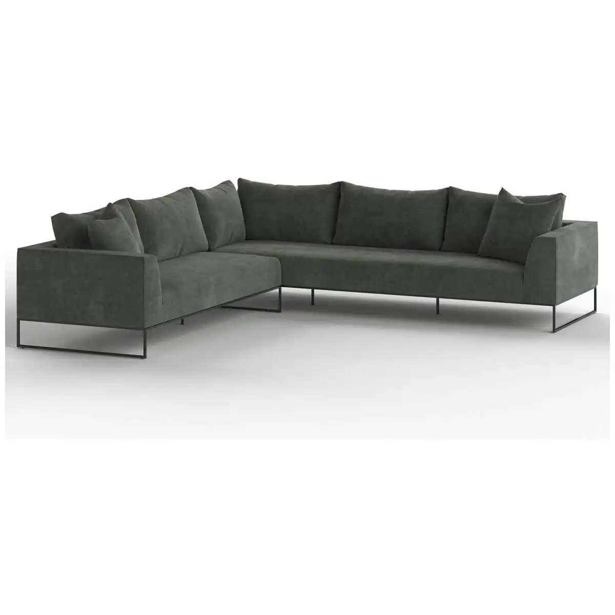 Kalona Vaeroy Modular Six Seater Left Facing Sofa Pewter