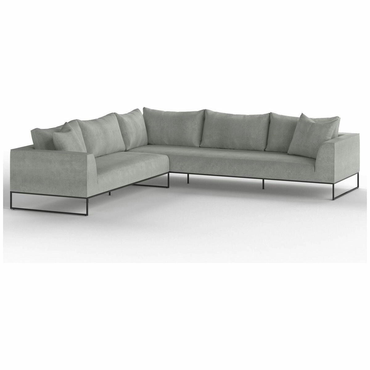 Kalona Vaeroy Modular Six Seater Left Facing Sofa Cloud