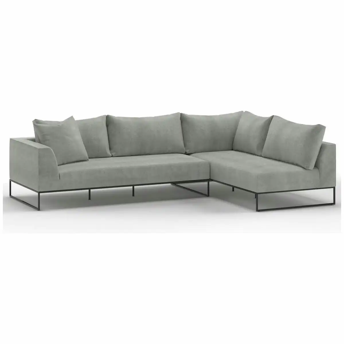 Kalona Vaeroy Modular Four Seater Left Facing Sofa Cloud