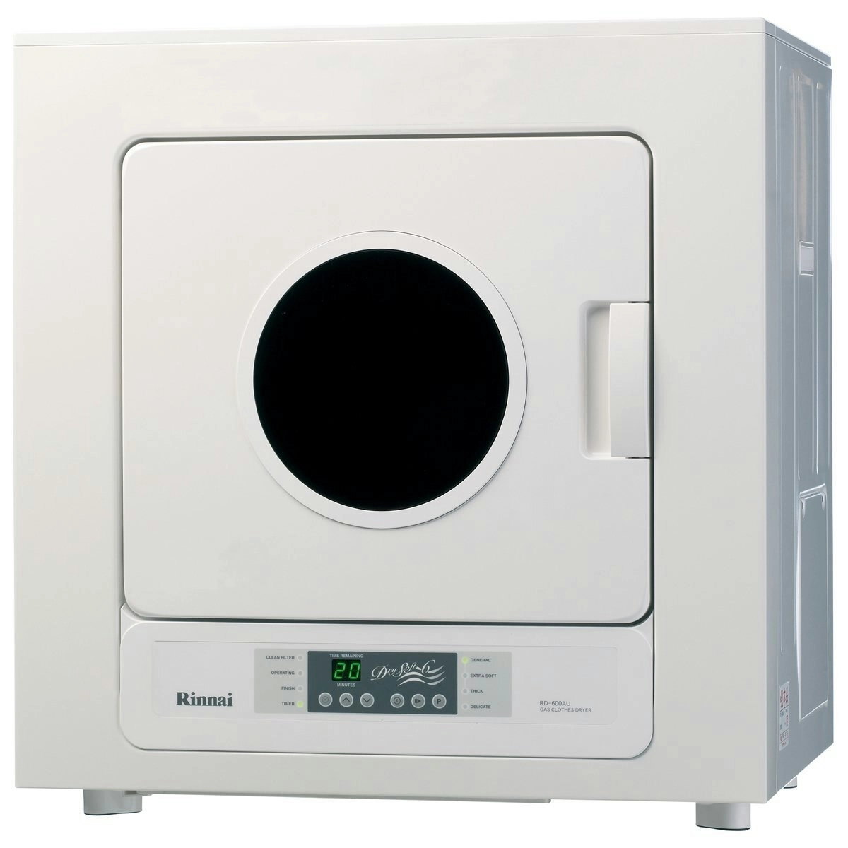 Rinnai 6kg Dry-Soft 6 LPG Gas Dryer