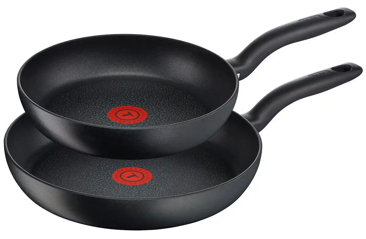 Tefal 24cm and 28cm Induction Twin Pack Frypans