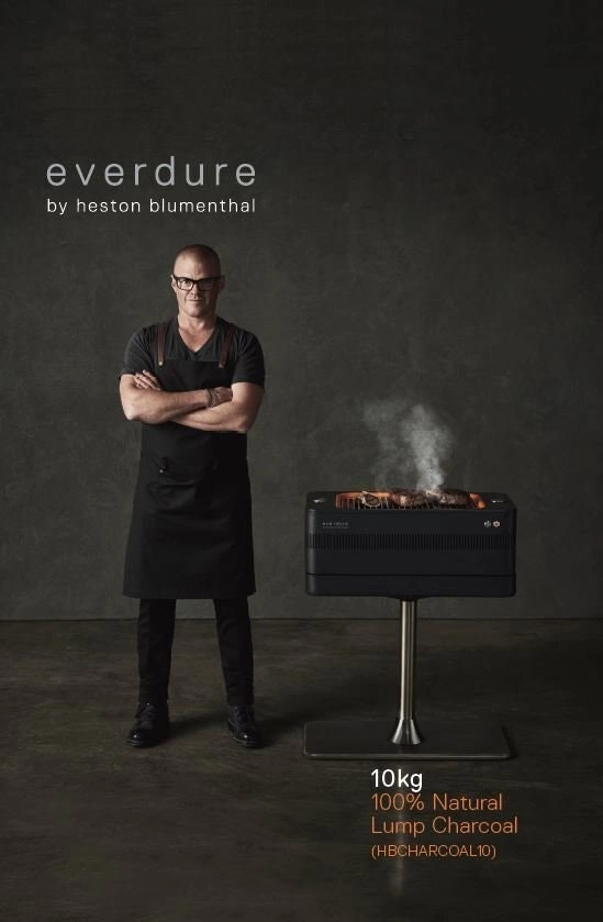 Everdure by Heston Blumenthal Everdure 10kg Natural Lump Charcoal