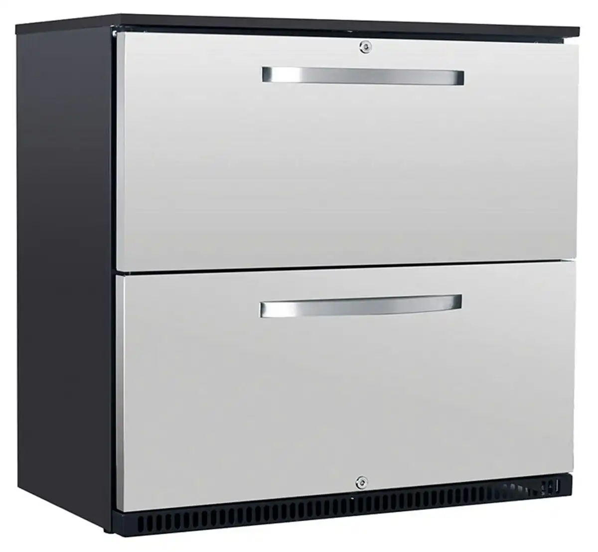 Husky 190L Double Drawer Bar Fridge