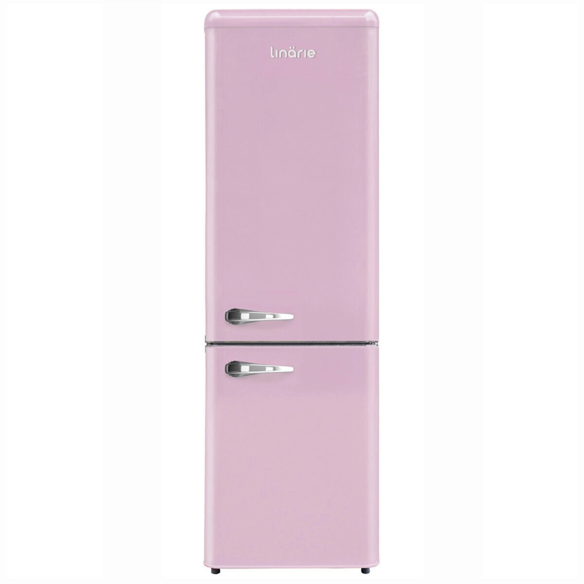 Linarie Annecy 242L Retro Bottom Mount Fridge Pink