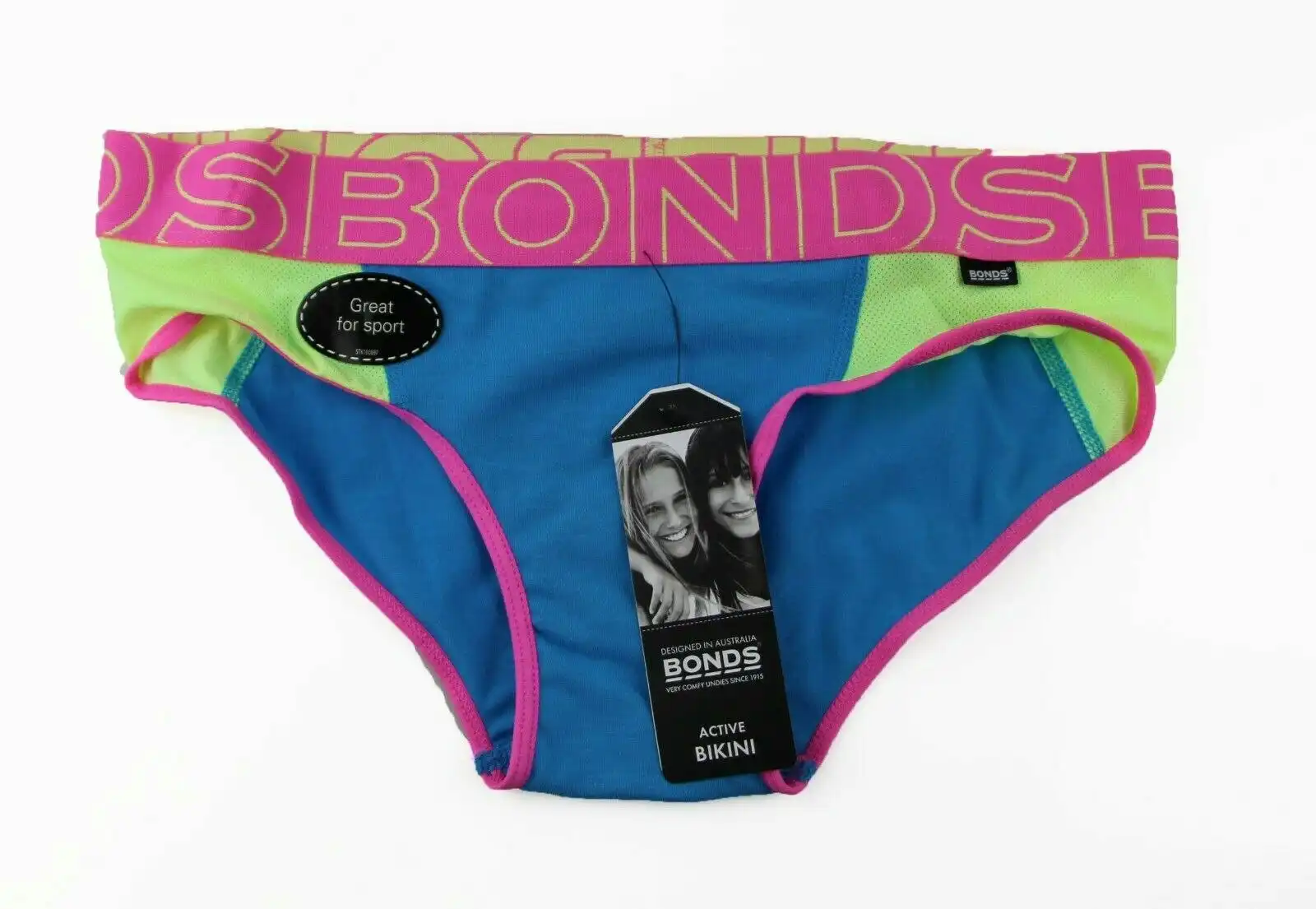 Bonds Girls Underwear Briefs Multicoloured Everyday Kids Undies