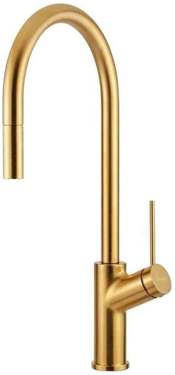 Oliveri Vilo Pull Out Mixer Tap Bright Gold VT0398B-AU