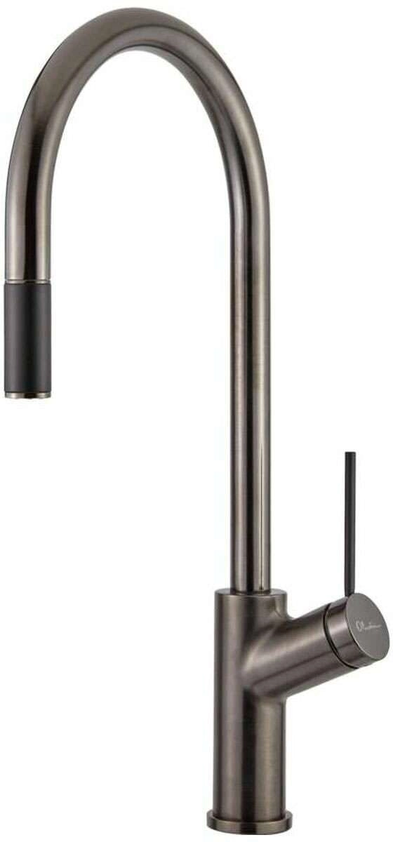 Oliveri Vilo Pull Out Mixer Tap Gunmetal VT0398B-GM