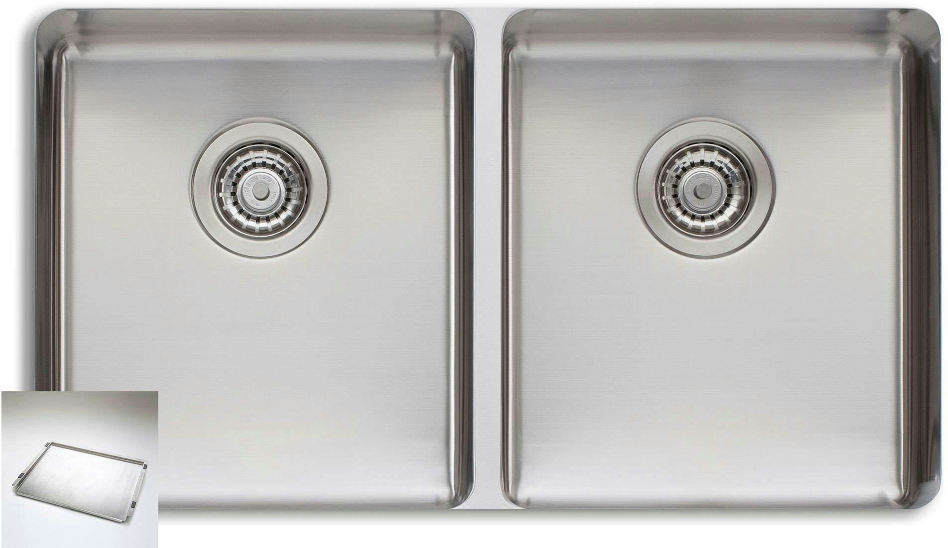 Oliveri Sonetto Double Bowl Undermount Sink SN1063U