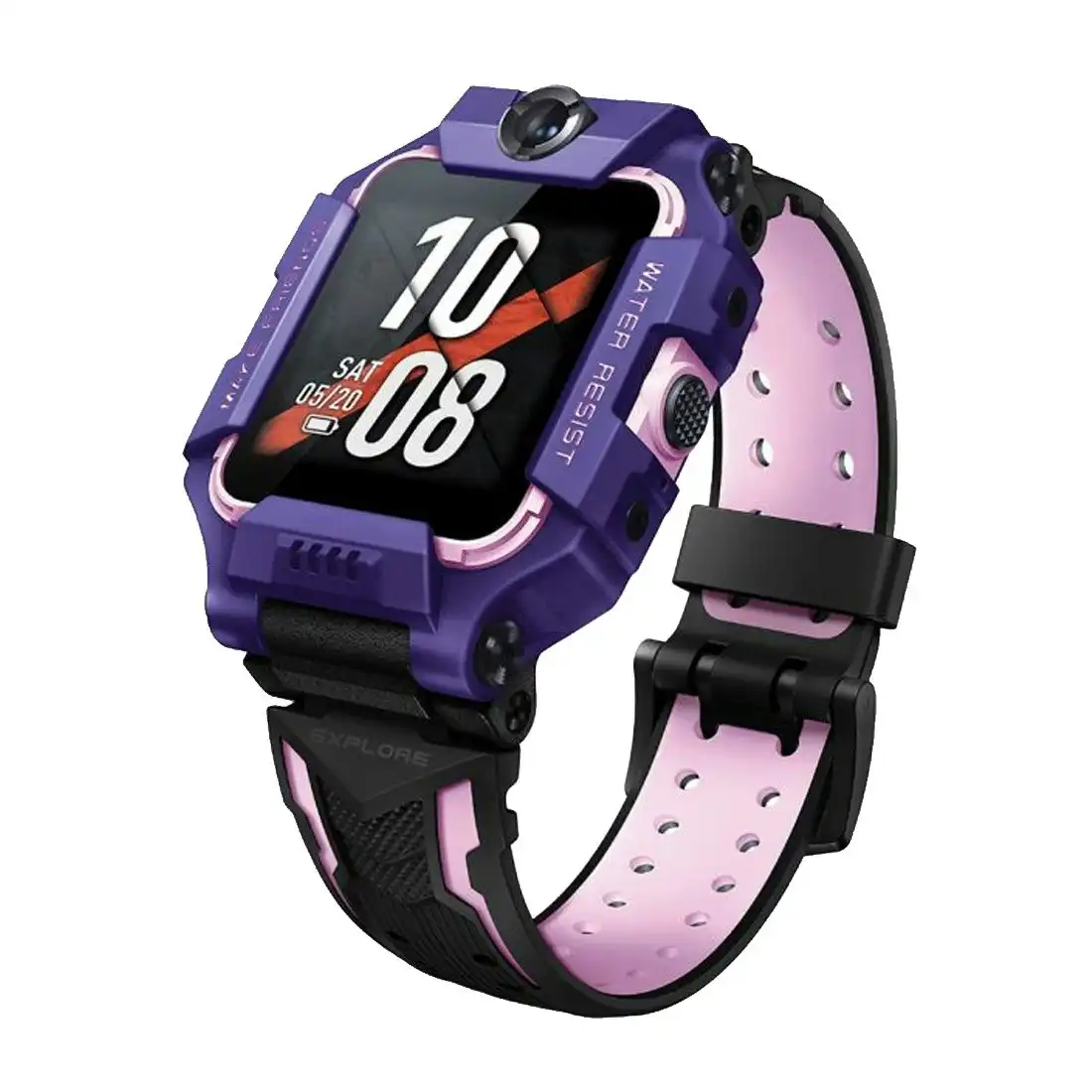 imoo Z6 Kids Smart Watch Phone W1818AO (12 Month Sim Card Bundle) - Purple