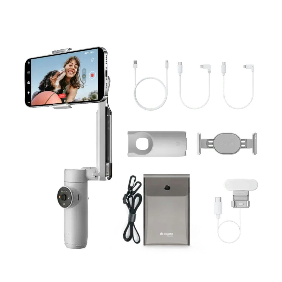 Insta360 Flow Mobile Gimbal Creator Kit - Grey