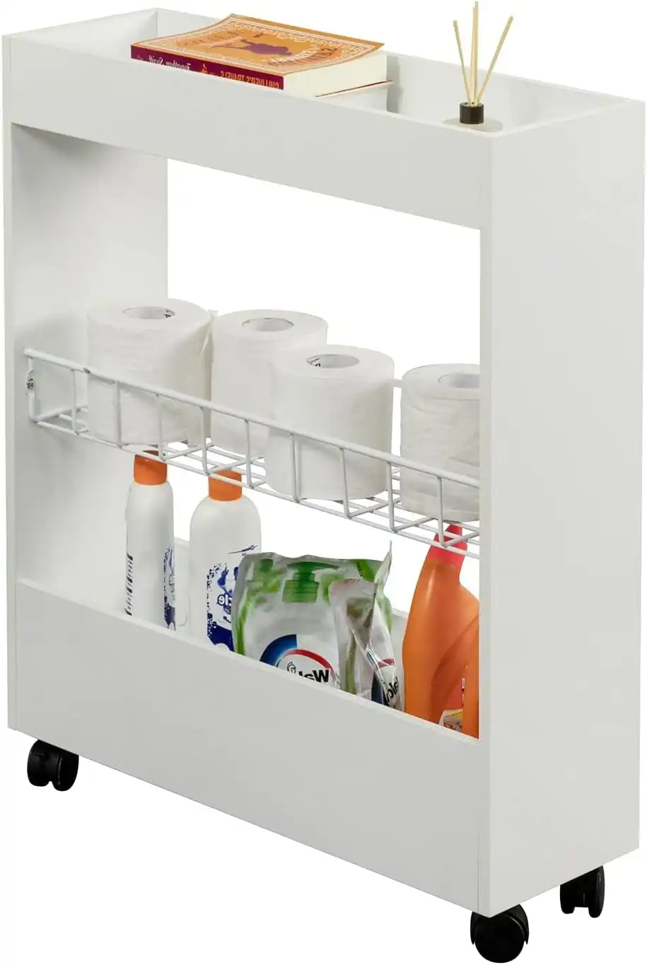 Bathroom Toilet Paper Holder Shelf