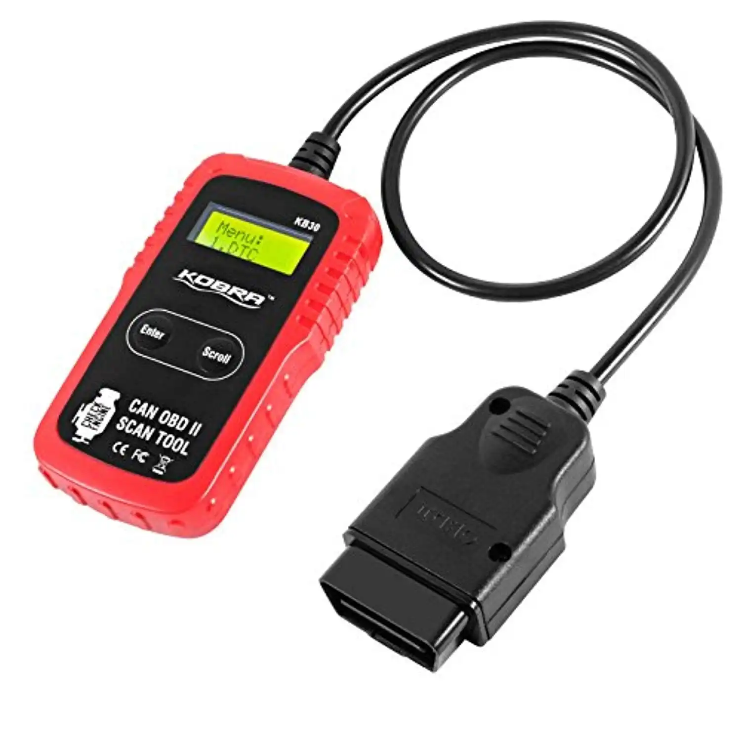 OBD2 Scanner Automotive Diagnostic Scan Tester Tools Auto Check Car Engine  Clear Fault Code Reader Kit Color Screen, Car OBDII/EOBD Scan Tool