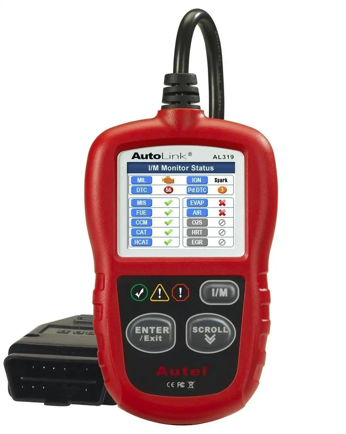 Autel AutoLink AL319 OBD2 Scanner Automotive Engine Fault Code Reader