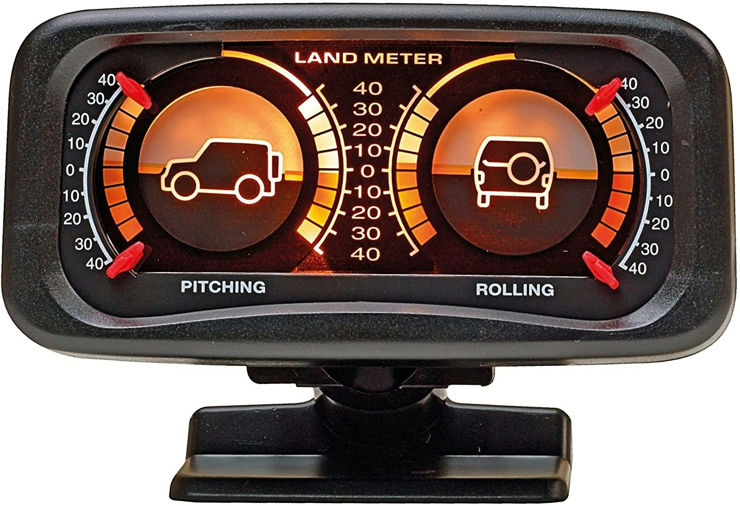 SUMEX 2808014 4X4 Inclinometer with Light - Black