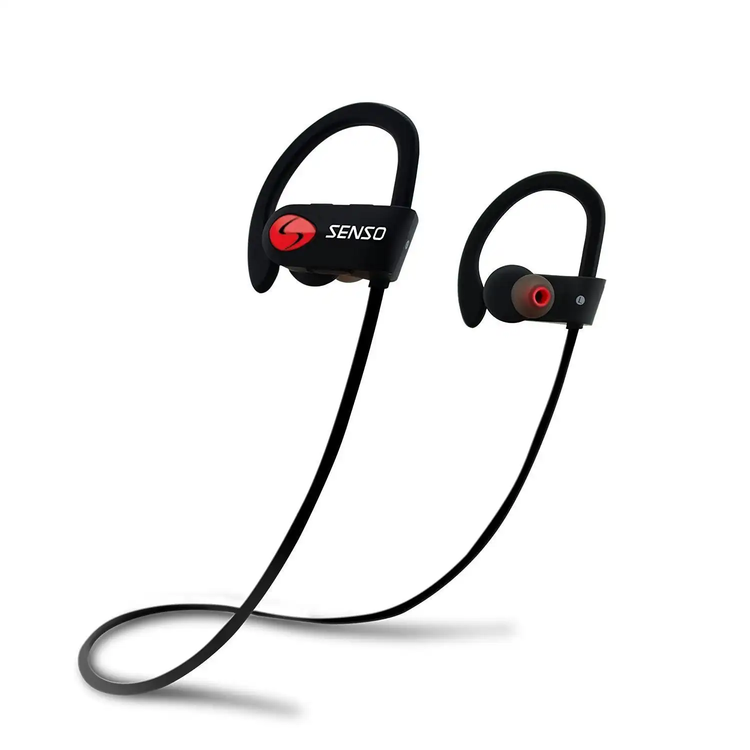 Senso Bluetooth Headphones Best Wireless Sports Earphones w Mic