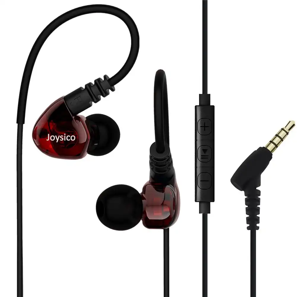 Joysico Sports Headphones Wired Over Ear In ear Earbuds for Kids