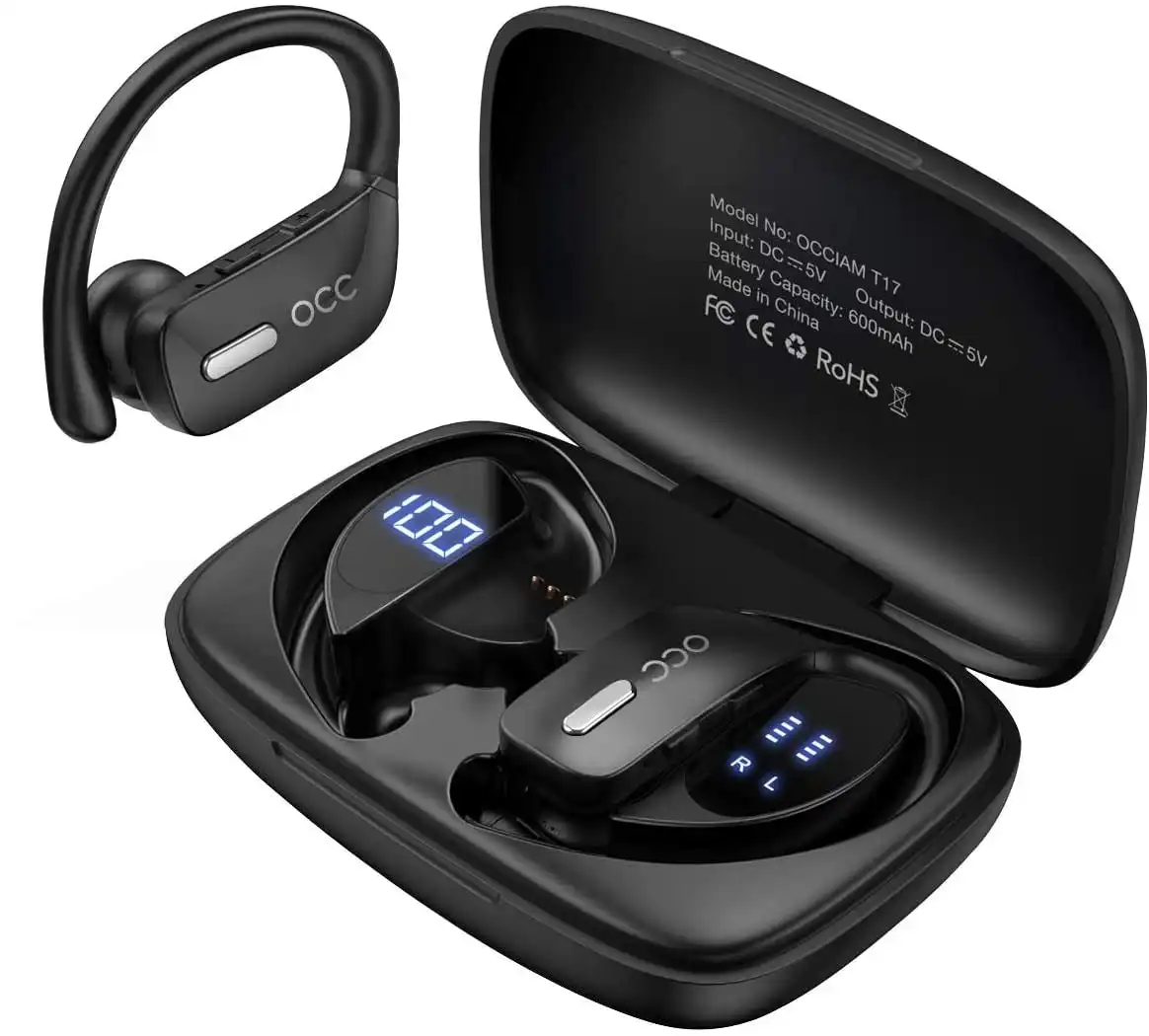 OCCIAM Wireless Earbuds Bluetooth Headphones 48H Play Back