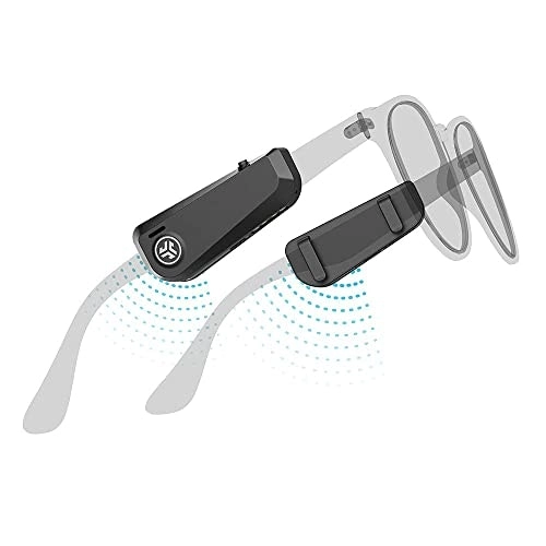 JLab JBuds Frames Wireless Open-Ear Audio for Your Glasses | 8-hour Bluetooth Playtime