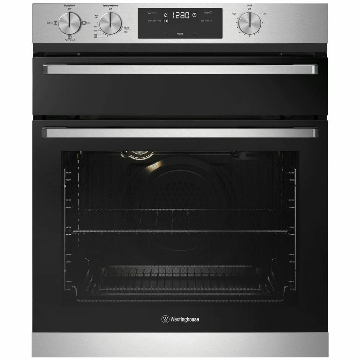 Westinghouse 60cm Built-In LPG Gas Oven with Separate Electric Grill