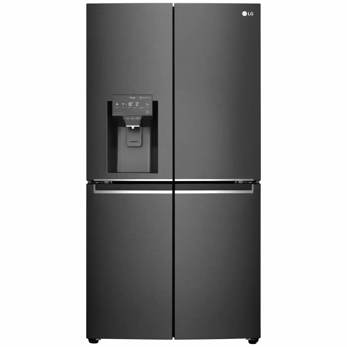 LG 637L French Door Fridge Matte Black