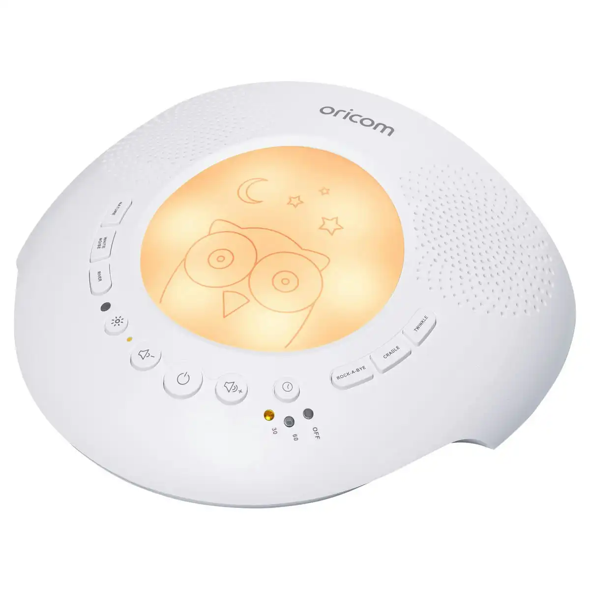 Oricom OLS100 Baby Soothing Sound Machine with Night Light