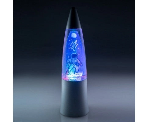 Space Shake & Shine Glitter Lamp