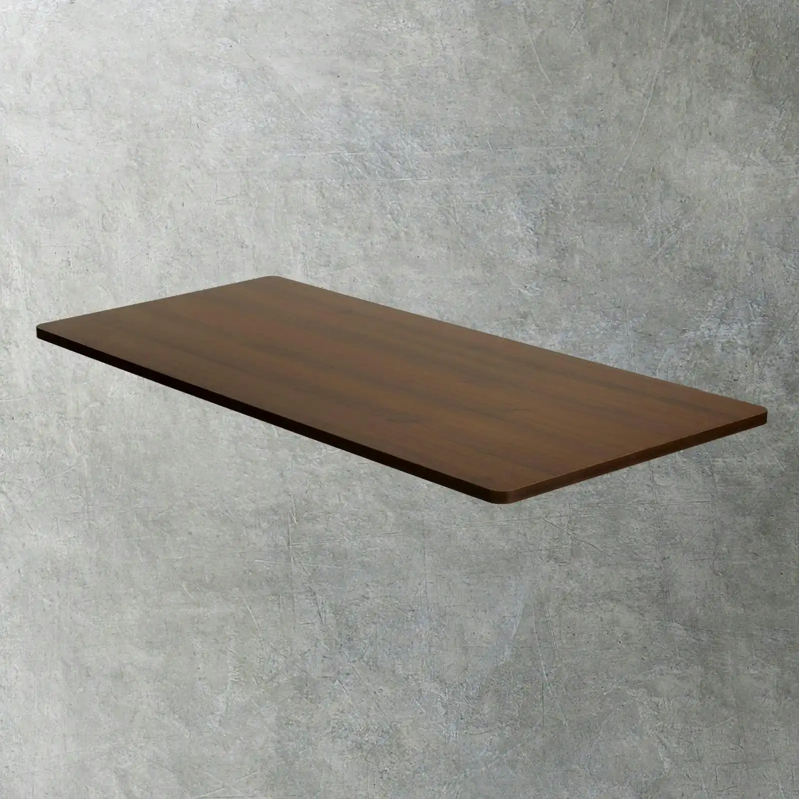 Oikiture 160cm Desk Top Electric Desk Board Computer Table Walnut