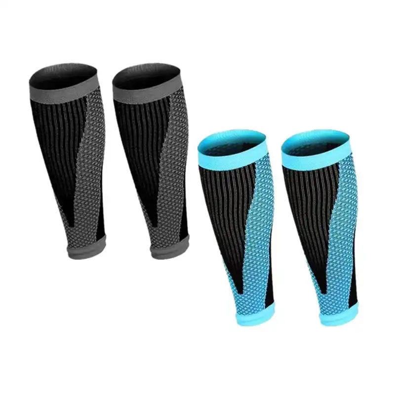 AOLIKES  M Size Compression Calf Sleeve Leg Brace Support Pain Relief Gym Running