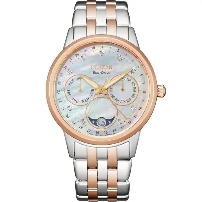 Citizen Eco Drive  FD0006-56D Moon Phase Womens Watch