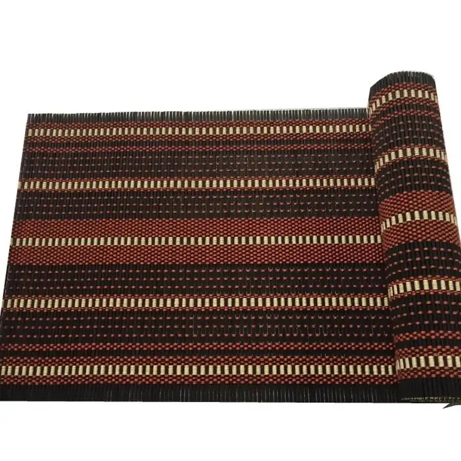 Amata Bamboo Runner & Placemat Burgundy