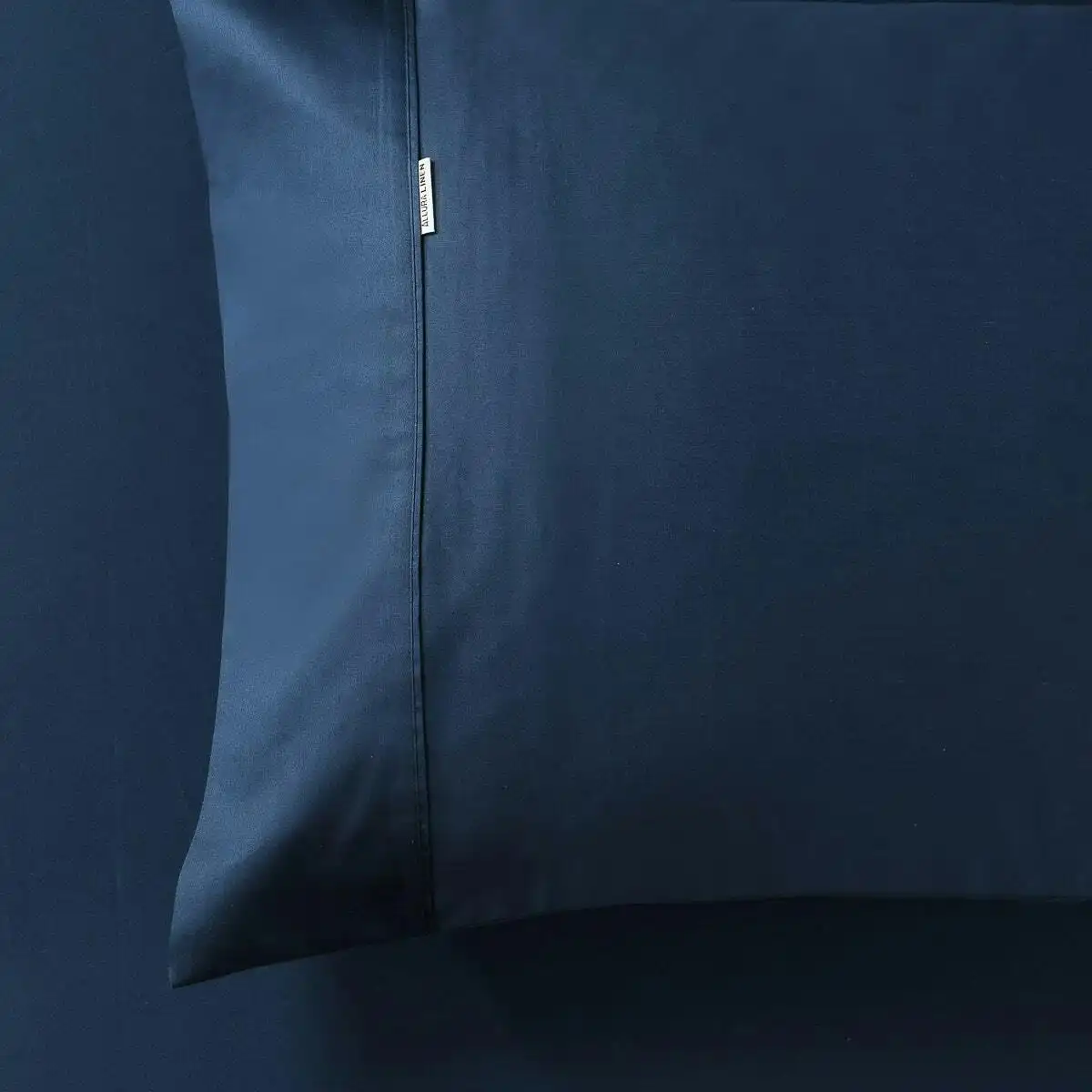 400 Thread Count Navy Queen Pillowcase Pair