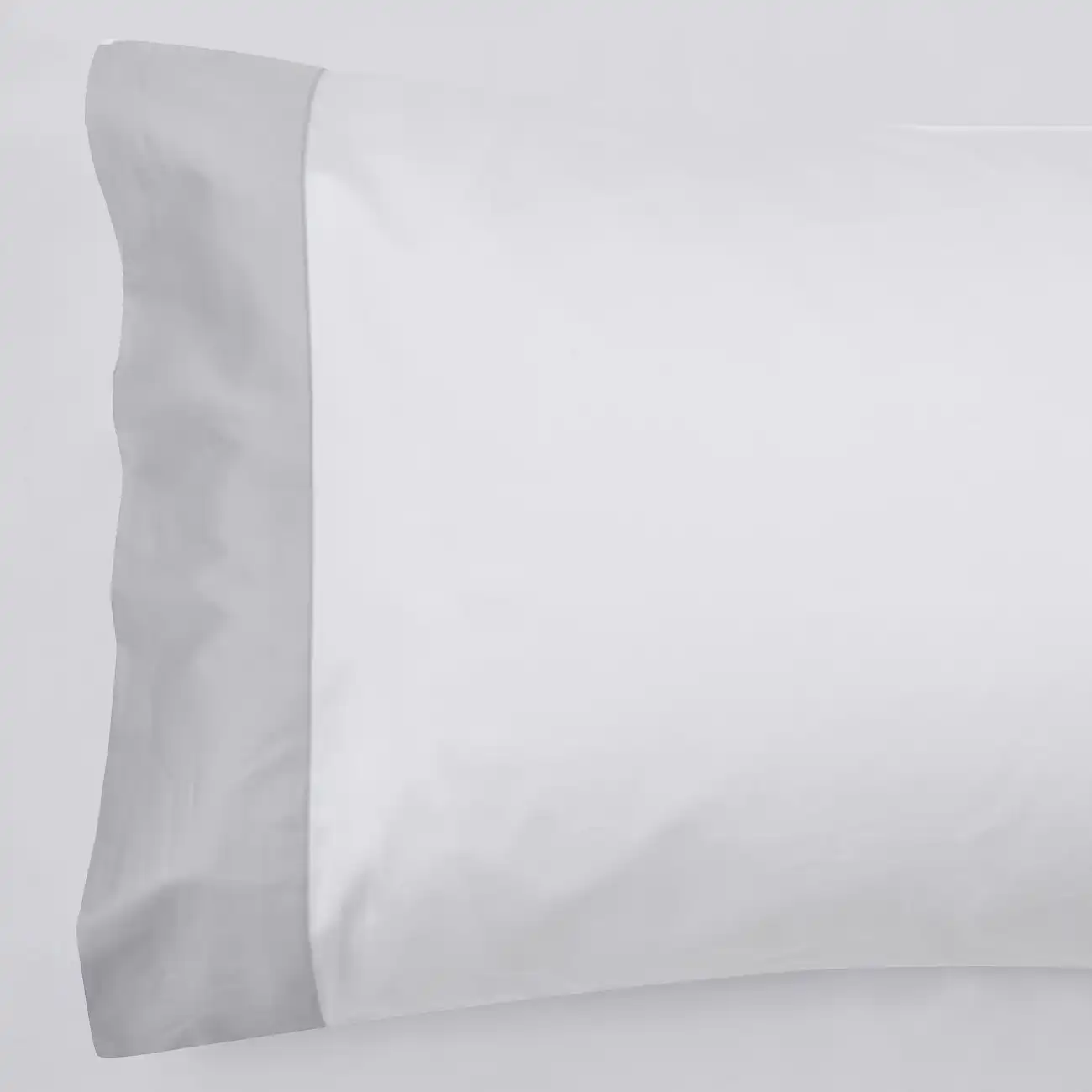 Plaza Grey 1000TC Standard Pillowcase Pair