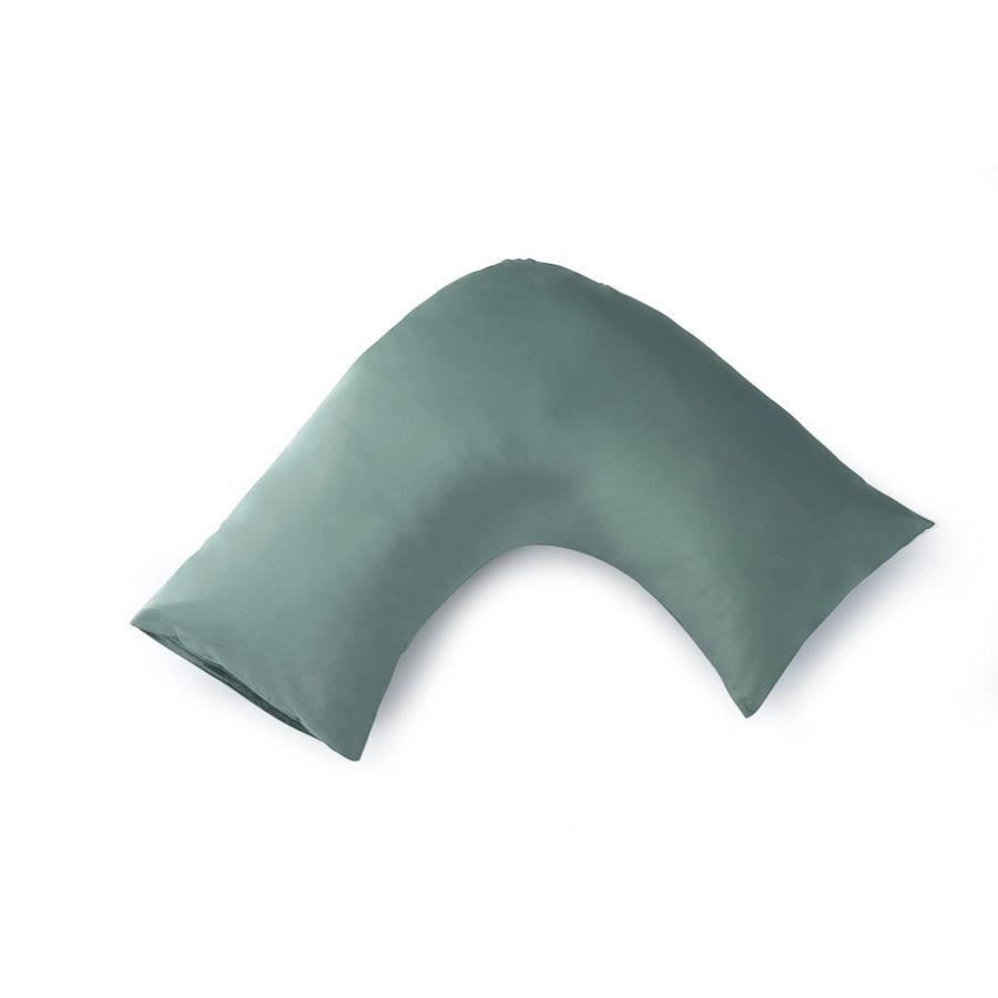 Soho 1000 Thread Count U Shaped Pillowcase Forest Green