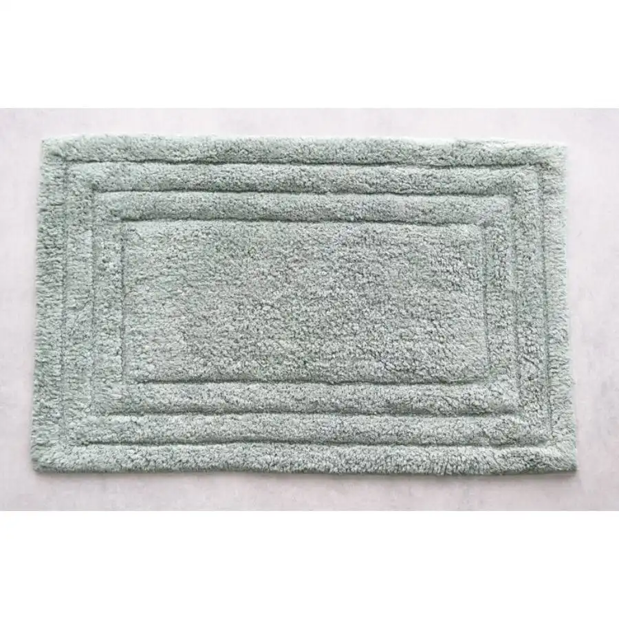 Cotton Bath Mat Green