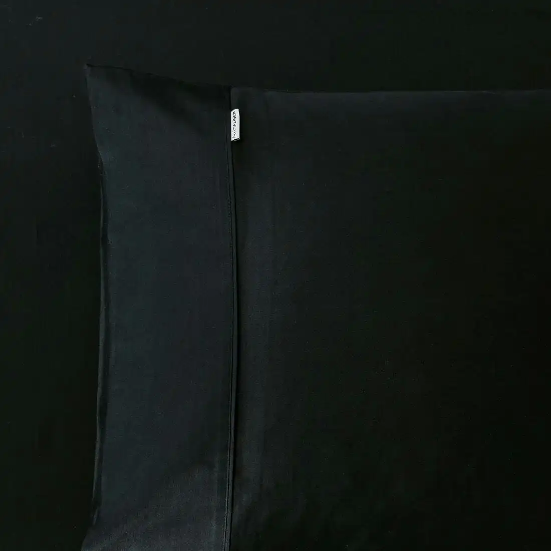 400 Thread Count Black Standard Pillowcase