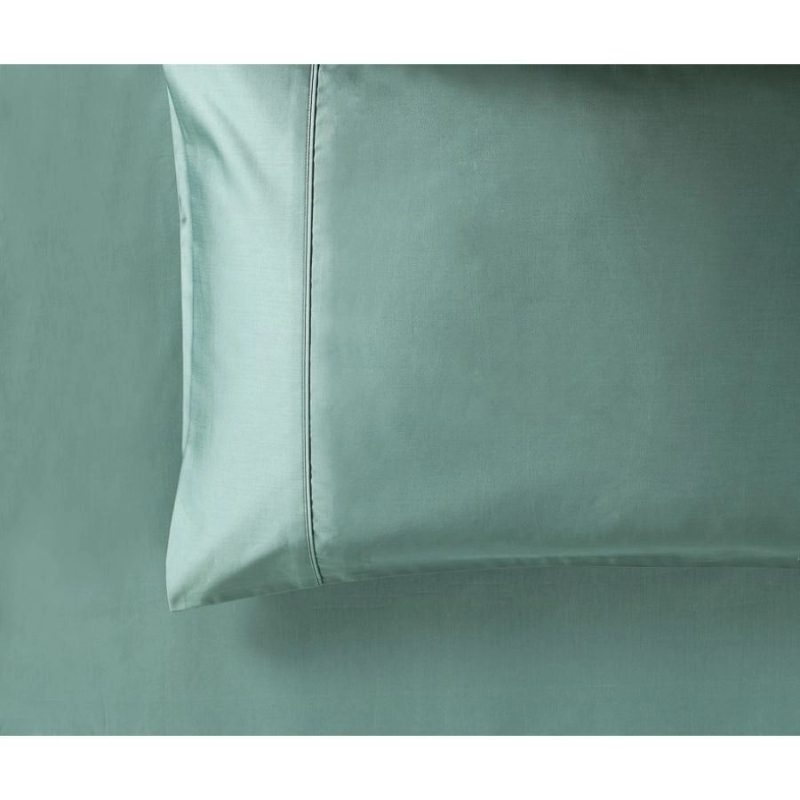 Soho 1000 Thread Count Queen Size Pillowcase Pair Forest Green