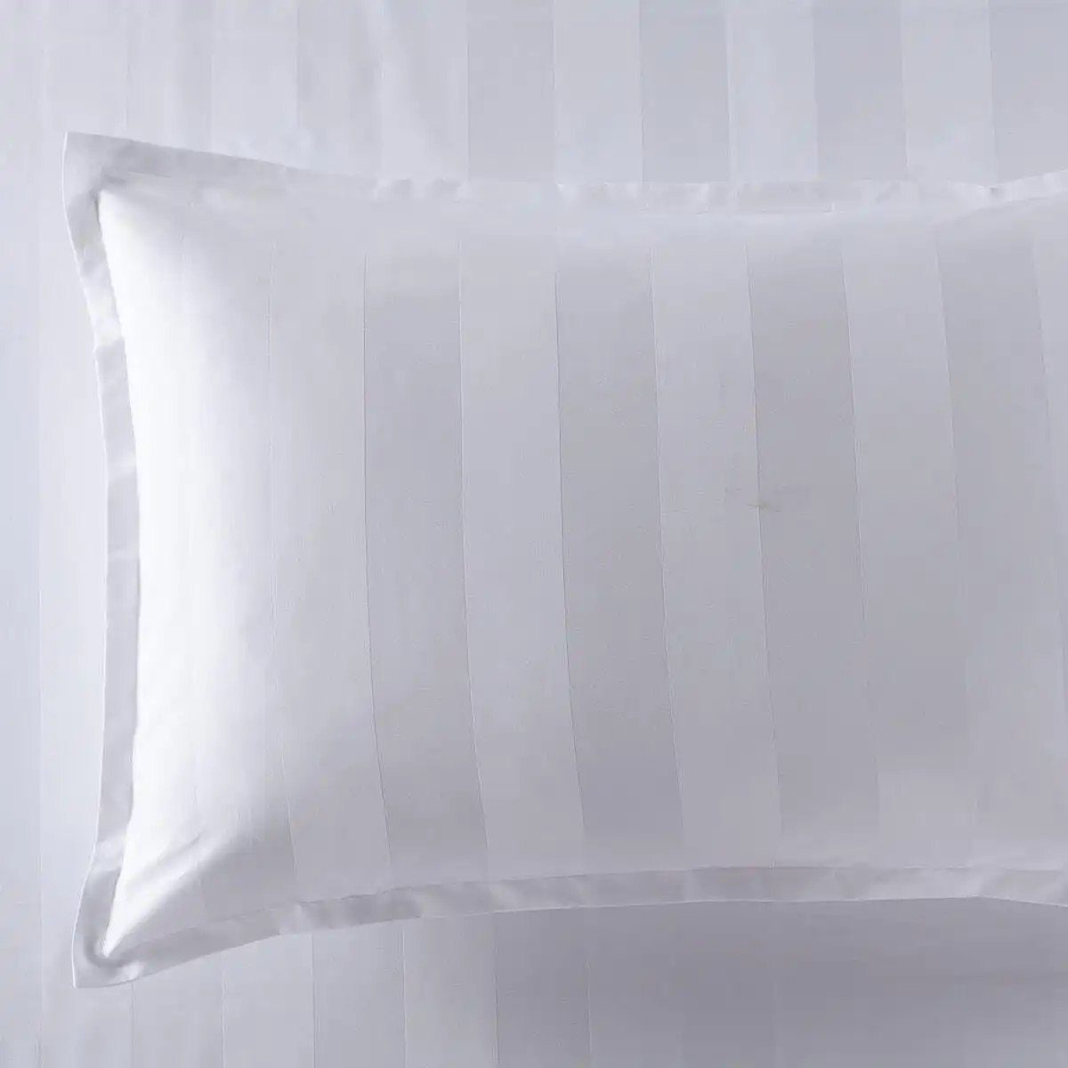 Bespoke 1200TC White Queen Size Pillowcase PAIR