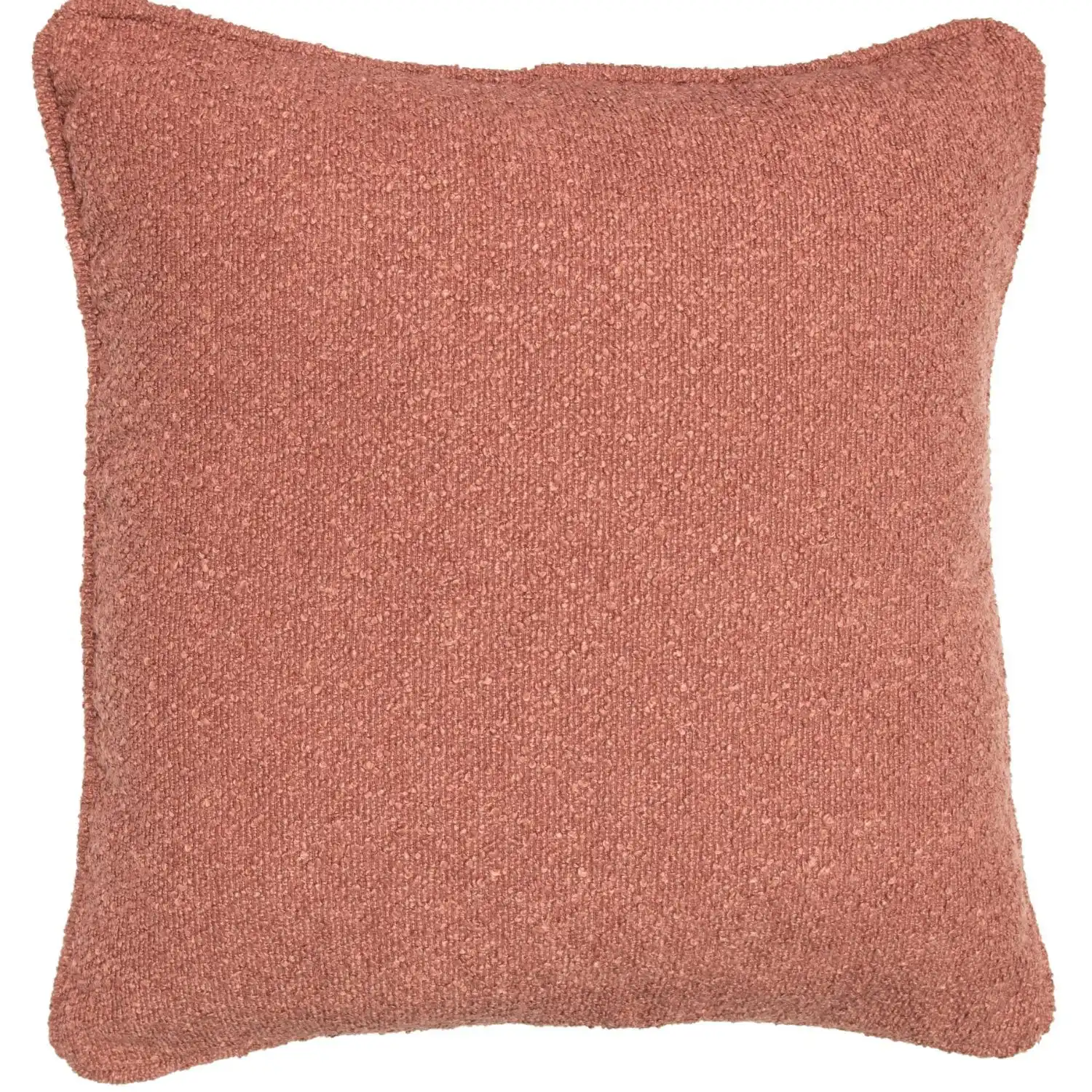 Boucle European Cushion - Blush
