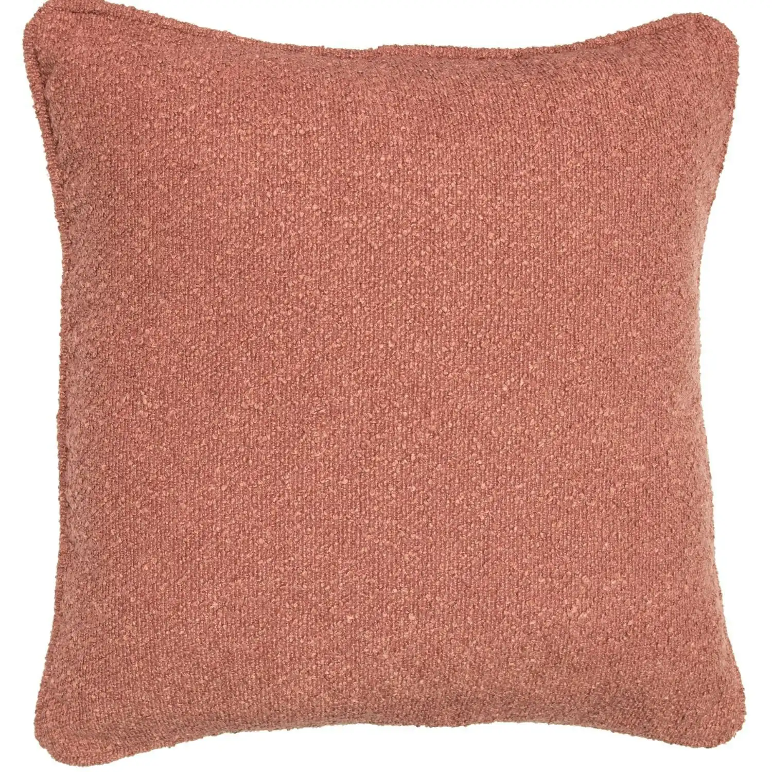 Boucle European Pillowcase - Blush