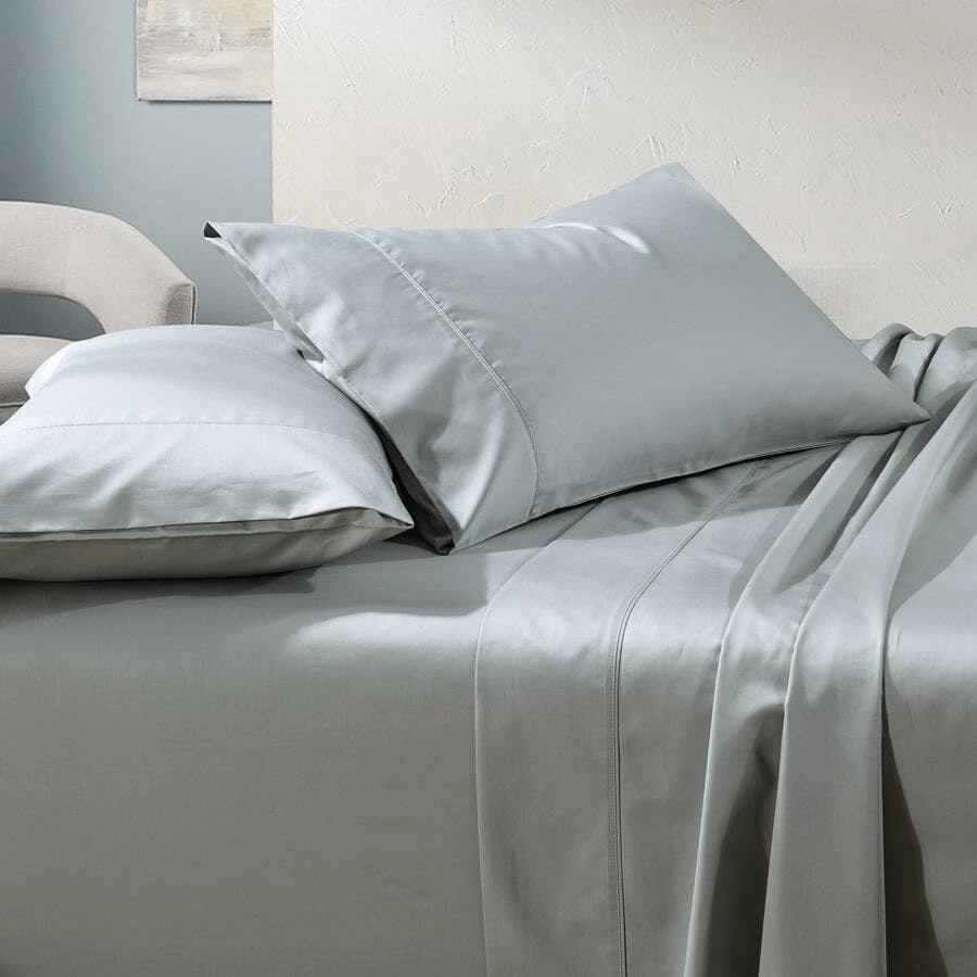 Soho 1000TC Cotton Sheet Set Silver