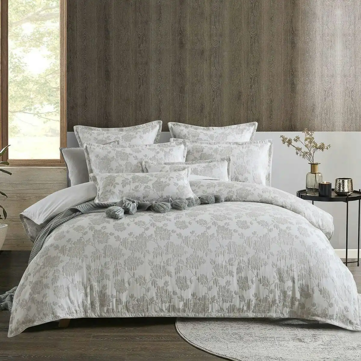 Willow Brown Quilt Cover Set