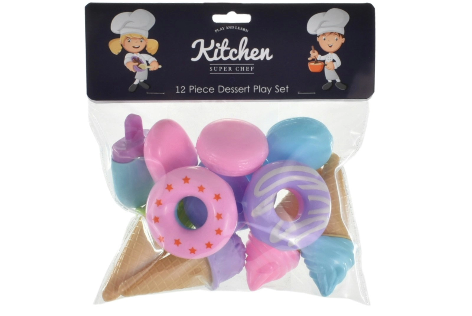 Ice Cream Doughnuts & Macaroons 12pc