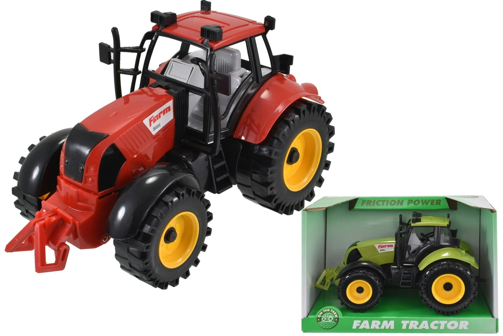 Plastic Friction Farm Tractor