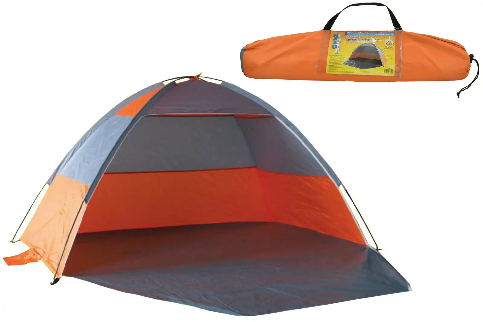 Beach Tent Shelter with Zipper Door (SPF40)