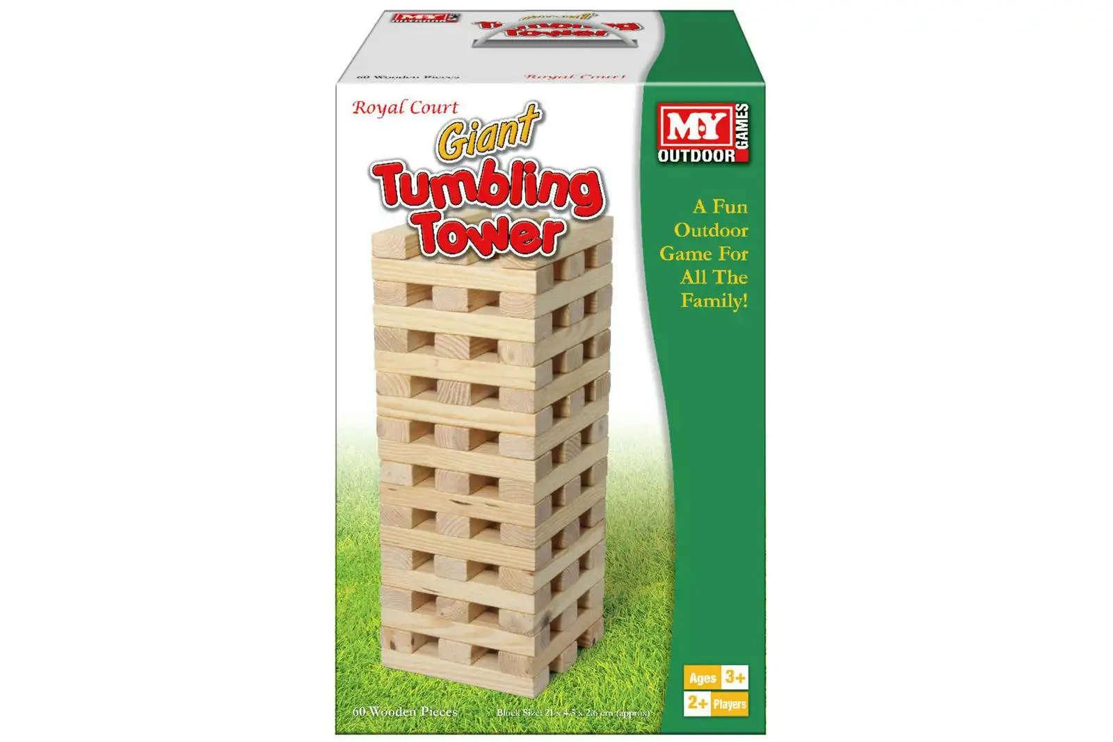 Giant Wooden Tumbling Tower