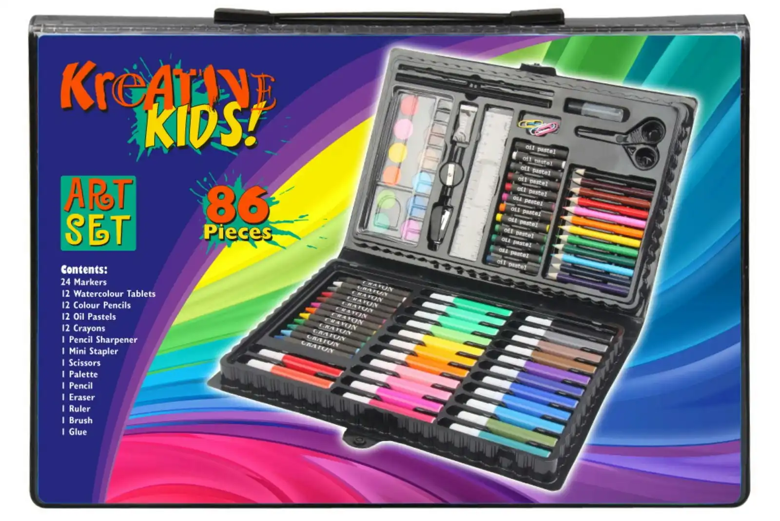 Art Set in Colour Case (86 pieces)