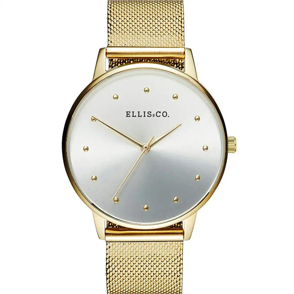 Ellis & Co Layla Gold Tone Womens Watch